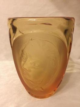 Vase - topaz glass Vase - topaz glass