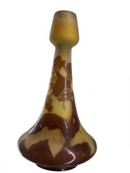Glass Vase - flashed glass - Emile Gallé – Nancy - 1910 Glass Vase - flashed glass - Emile Gallé – Nancy - 1910