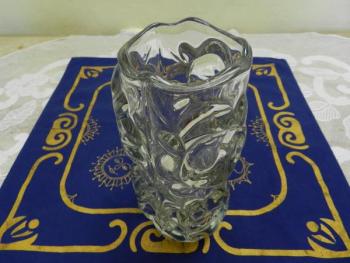Vase - clear glass, metallurgical glass - 1970 Vase - clear glass, metallurgical glass - 1970