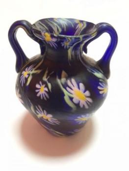 Glass Vase - Millefiori,Itálie,Murano - 1930