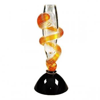 Vase - glass - H. Scarbough - 1980