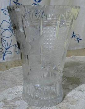 Vase - crystal - 1960