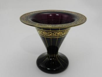 Vase - glass violet - 1930