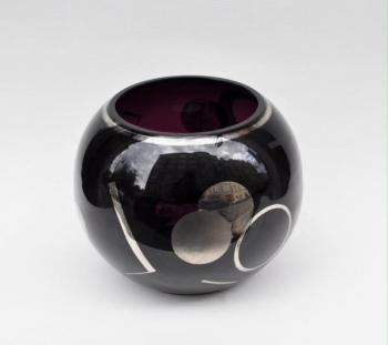 Vase - glass violet - 1935
