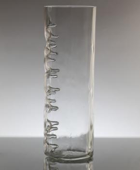 Vase - clear glass - Pavel Hlava (1924 - 2003) - 1970