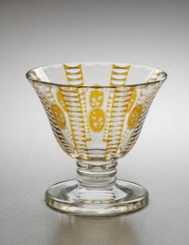 Vase - clear glass - 1920