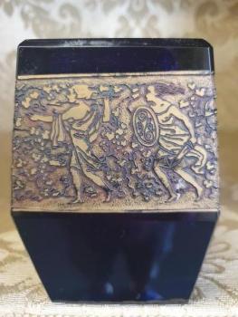 Vase - glass violet - Moser - 1930