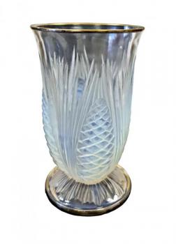 Vase - opal glass - 1930